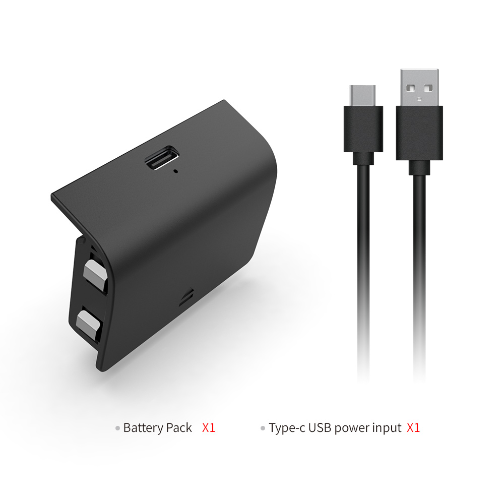 DOBE 800mah Battery Charging Pack Kit for Xbox X/S/Xsx Series Controller Rechargeable Battery DOBE 800mah Battery Charging Pack Kit for Xbox X/S/Xsx Series Controller Rechargeable Battery